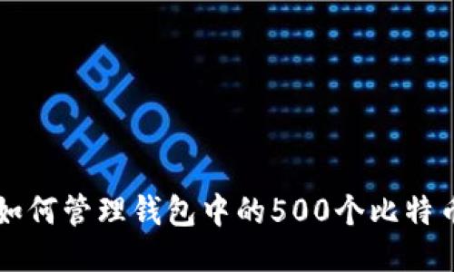 如何管理钱包中的500个比特币