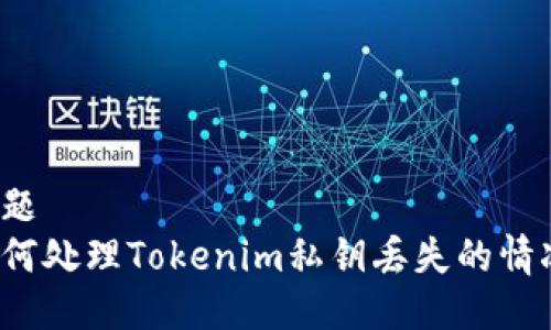 标题  
如何处理Tokenim私钥丢失的情况？