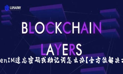 TokenIM遗忘密码或助记词怎么办？全方位解决方案