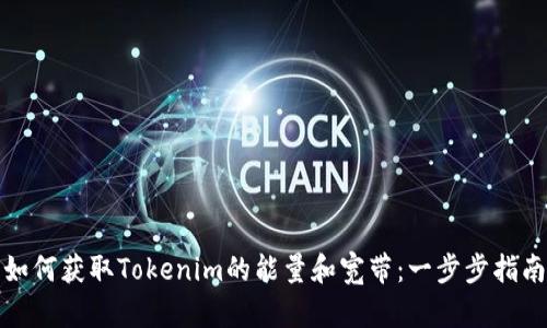 如何获取Tokenim的能量和宽带：一步步指南