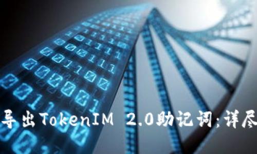 如何导出TokenIM 2.0助记词：详尽指南