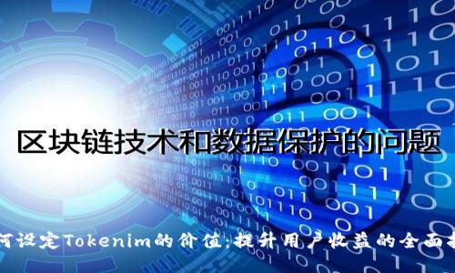 如何设定Tokenim的价值:提升用户收益的全面指南